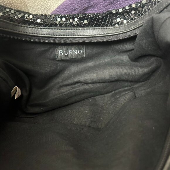 Y2K Sparkly Sequin Black Shoulder Bag ⋆༺✮༻⋆ - Picture 3 of 3